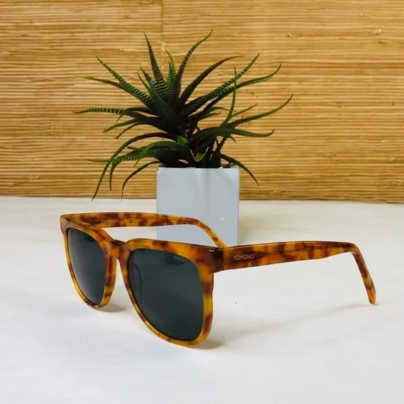 KOMONO sunglasses Riviera Caramel Demi tortoise NEW  display picture 1